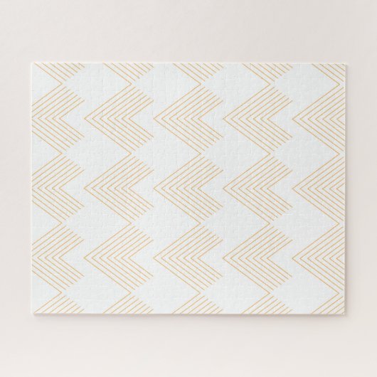 Puzzle Motif graphique simple et moderne en forme de flèc (Horizontal)