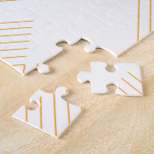 Puzzle Motif graphique simple et moderne en forme de flèc (Côté)