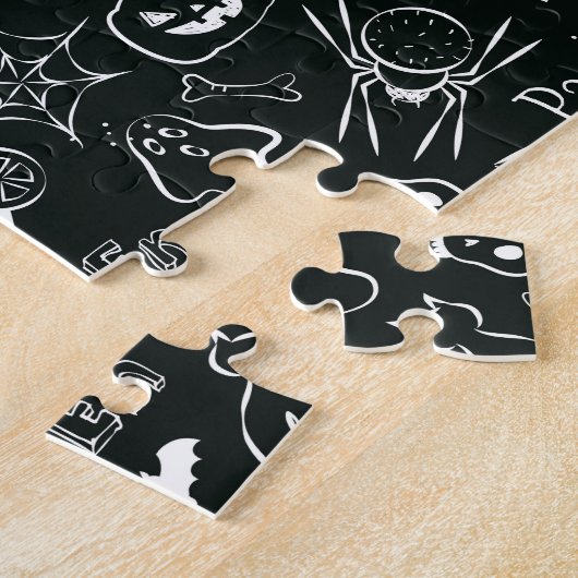 Puzzle Motif Halloween 1 (Côté)