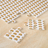 Puzzle Motif hamburger (Côté)