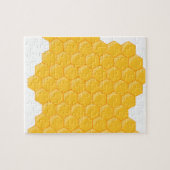 Puzzle Motif Hexagon de Bee Hive (Horizontal)