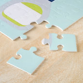 Puzzle Motif Jour de Lessive Fraîche (Côté)