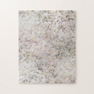 Puzzle Motif marbre noir, beige et blanc