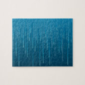 Puzzle Motif matriciel dans Blue Challenging (Horizontal)