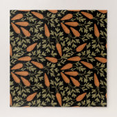 Puzzle Motif mignon à main de carottes (Horizontal)