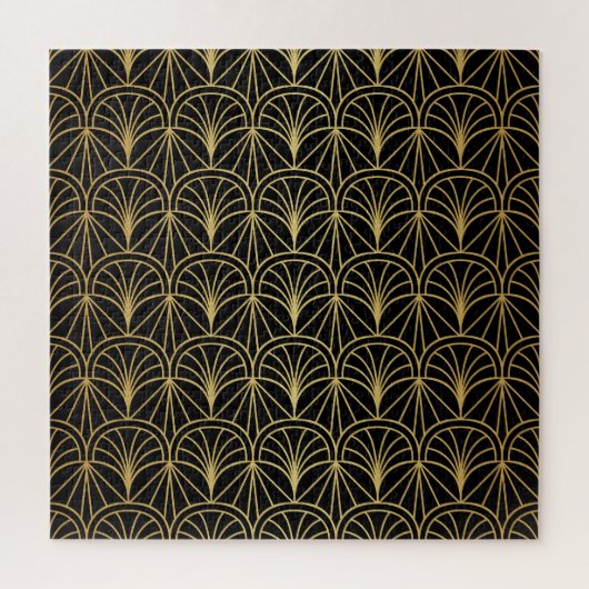 Puzzle Motif minimaliste géométrique Art déco (Vertical)