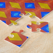Puzzle Motif moderne abstrait sans couture difficile à ré (Côté)