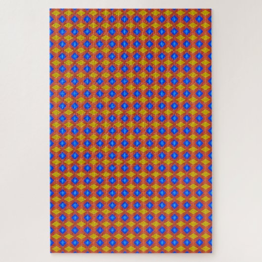 Puzzle Motif moderne abstrait sans couture difficile à ré (Vertical)