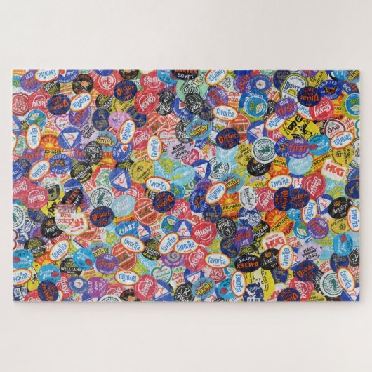 Puzzle Motif Montage Sticker Fruit (Horizontal)