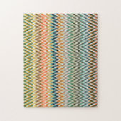 Puzzle Motif multicolore Zigzag (Vertical)