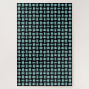 Puzzle Motif noir bleu