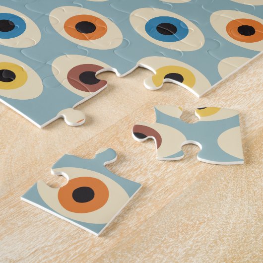 Puzzle Motif oculaire rétro (Côté)