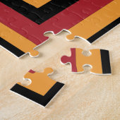 Puzzle Motif orné de la tribu africaine (Côté)