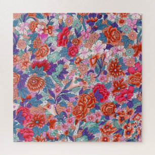 Puzzle Motif ornemental de couleurs vives