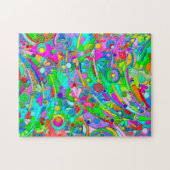 Puzzle Motif Peint À La Main Et Numériquement Art 18 (Horizontal)