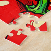 Puzzle Motif poivrons Pop Art (Côté)
