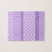 Puzzle motif pourpre (Horizontal)