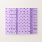 Puzzle motif pourpre (Horizontal)