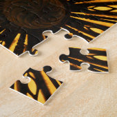 Puzzle Motif radial jaune (Côté)