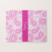 Puzzle Motif rose de Paisley (Horizontal)