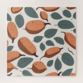 Puzzle Motif sans couture de patate douce (Horizontal)
