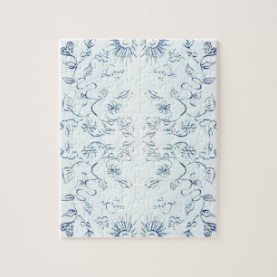 Puzzle Motif Soleil Et Fleurs