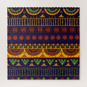 Puzzle Motif tribal, polyvalent pour diverses utilisation