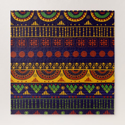 Puzzle Motif tribal, polyvalent pour diverses utilisation (Vertical)