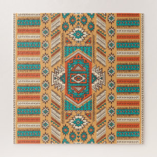 Puzzle Motif tribale, parfait pour la décoration.