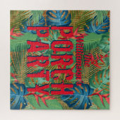Puzzle Motif Tropical de Porch Party (Horizontal)