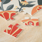 Puzzle Motif Vintage d'agrumes de pamplemousse (Côté)