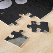 Puzzle Motif Vintage fleuri sans éclat (Côté)