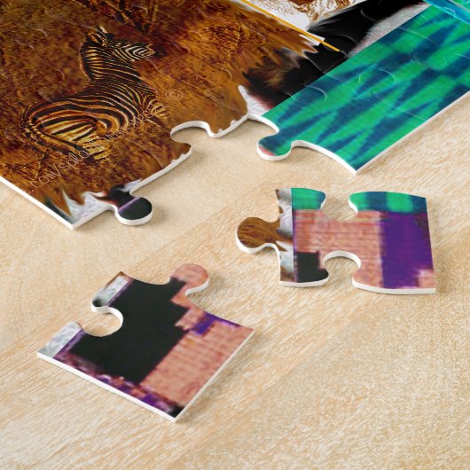 Puzzle "Motifs d'Afrique" (Côté)