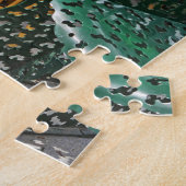 Puzzle Motifs de la sculpture New Jersey. (Côté)