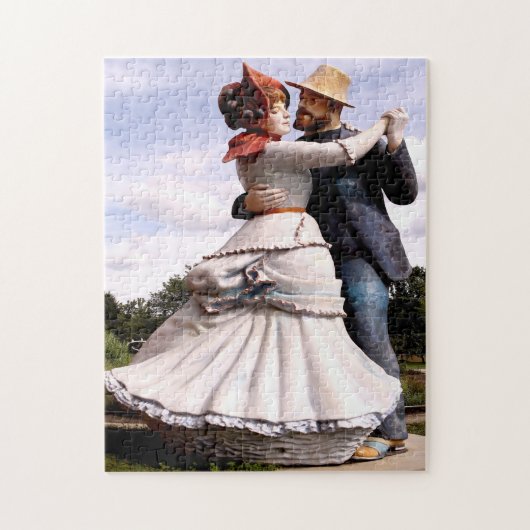 Puzzle Motifs de la sculpture New Jersey. (Vertical)