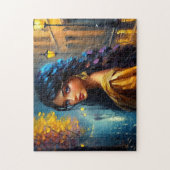 Puzzle Motifs indiens, Digital Modern, Coloré (Vertical)