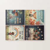 Puzzle Motivational Quotes for Children's Rooms & Classro (Horizontal)