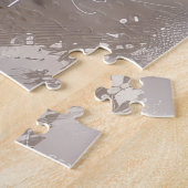 Puzzle Moto à chiens Havanais Noël (Côté)