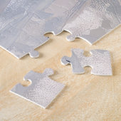 Puzzle Moto à chiens Labrador Noël (Côté)