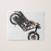 Puzzle Moto classique simplement belle (Horizontal)