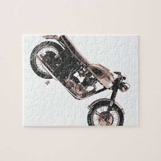 Puzzle Moto classique simplement belle (Horizontal)