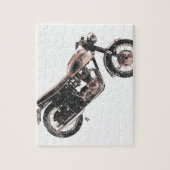 Puzzle Moto classique simplement belle (Vertical)