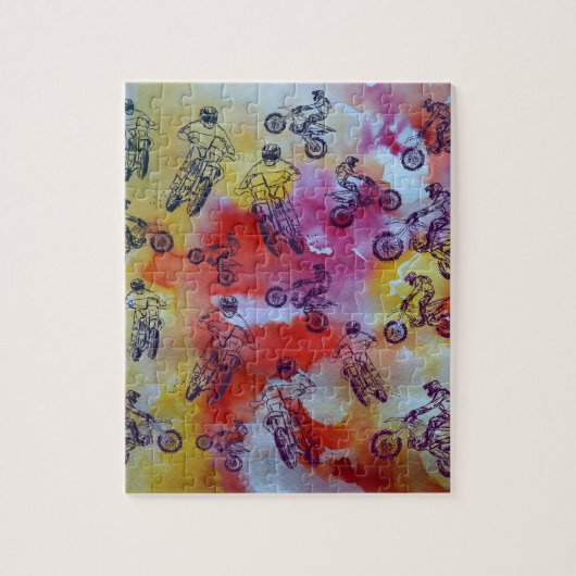 Puzzle Moto Cross  (Vertical)