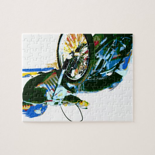 Puzzle Moto impressionnante rapide de speed-way (Horizontal)