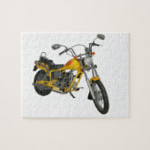 Puzzle Moto jaune (Horizontal)