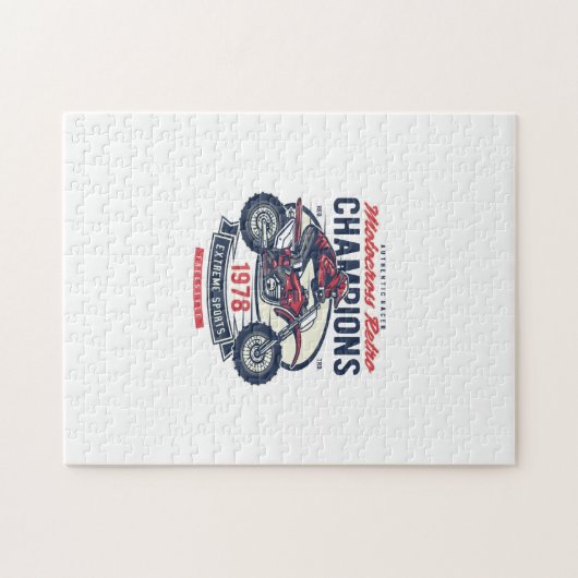 Puzzle motocross (Horizontal)