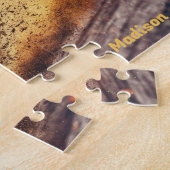 Puzzle Motocross de nom personnalisé (Côté)