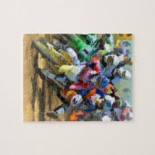 Puzzle Motocross Race Graphic Art (Horizontal)