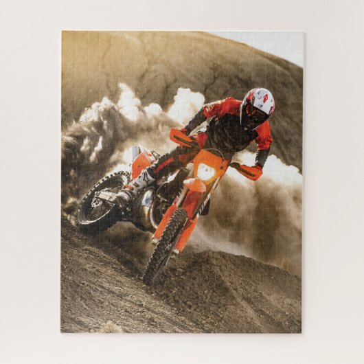 Puzzle Motocross Rider (Vertical)