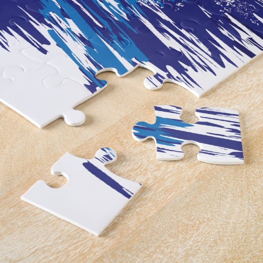 Puzzle Motoneige cool (Côté)